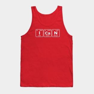 I Can - chemical elements V2 Tank Top